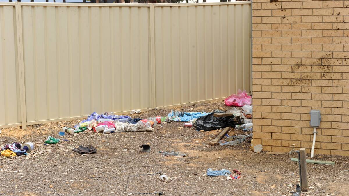 Neighbours anger as house trashed 