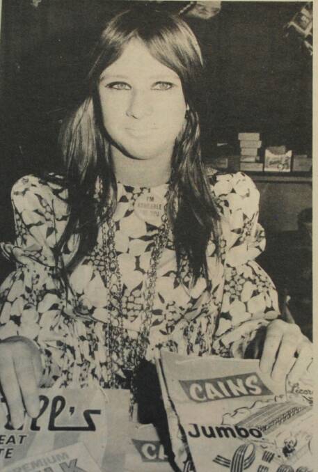 Jenny Chinn of Eaglehawk in her Bendigo Show outfit ~ 1969.