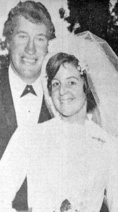 Mr and Mrs John Boyd were married in Kennington Methodist Church. The bride is the former Elaine Curnow.

