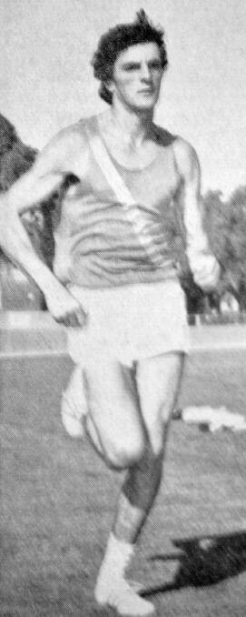 Brilliant middle distance runner Alan Butler.
