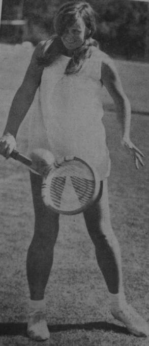 A grade tennis player Merle Clements is regarded as the best player in Bendigo's womens tennis.
