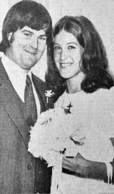 Lynette Norman and John Vernon  were married in St Joseph’s Church, Quarry Hill.
