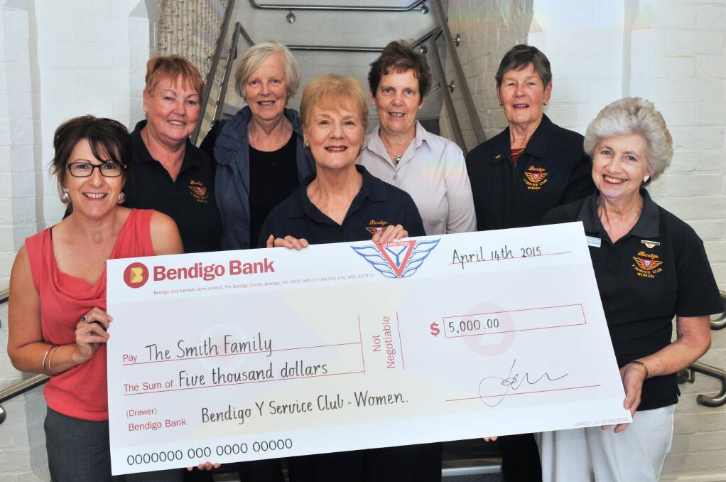 The Bendigo Y Service Club chose The Smith Family as this year’s beneficiary of its fund raising because club members were keen to support young people in the Bendigo region.