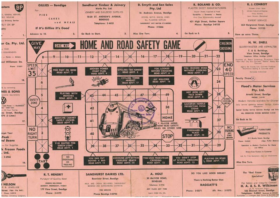 Bendigo Home safety rules game