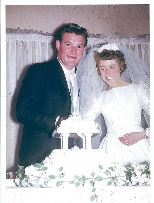 Kirkwood Road, Eaglehawk residents, Neil and Joyce McCorriston celebrated their fifty years of marriage with their family on October 3, 2014.
The couple met on a blind date at a barbecue put on by the Coburg Cycling Club in 1961; Joyce was 19 and Neil 21.