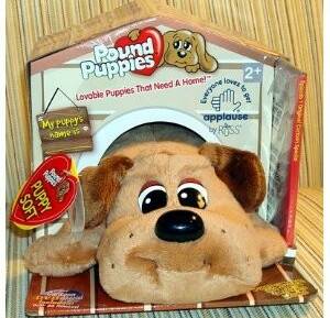Pound puppies came with their own home.  Image supplied.