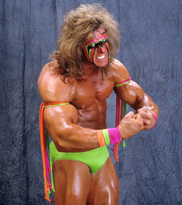 WWE ICON: The Ultimate Warrior, who died this week, was a wrestling legend and a hero of Westy's.