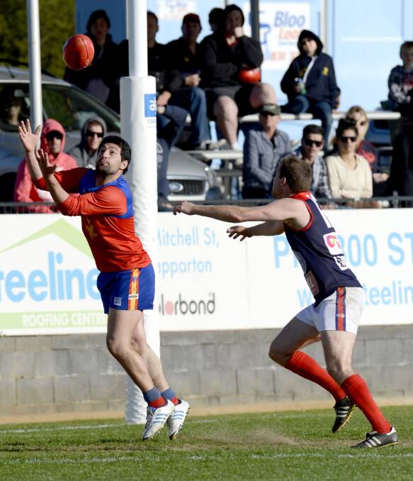MERCURIAL: Saad Saad in action for GVFL club Seymour. Picture: SHEPPARTON NEWS