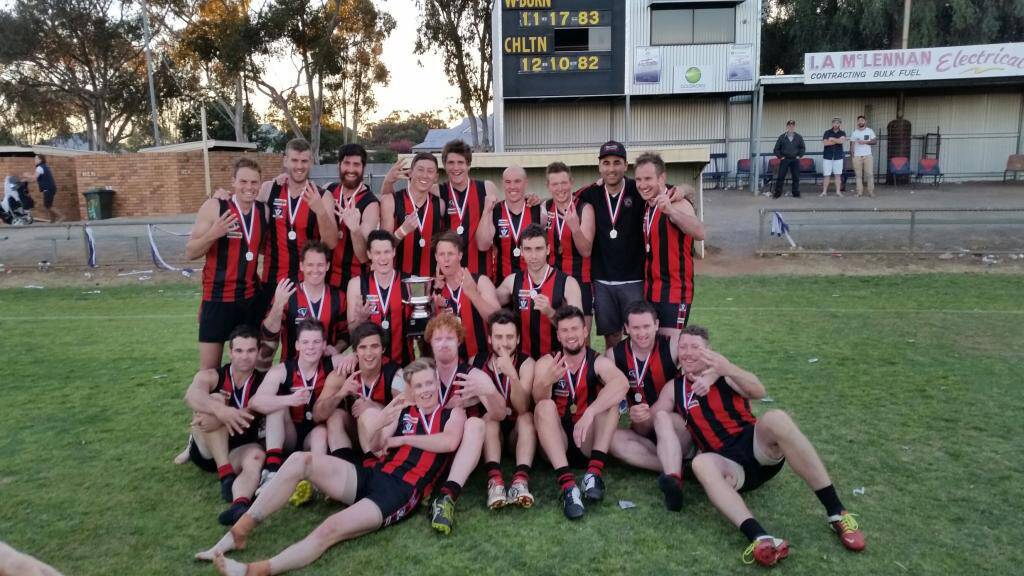 FABULOUS FOUR: Wedderburn won its fourth North Central Football League premiership in a row in a dramatic extra-time grand final against Charlton on SaturdayPicture: CONTRIBUTED