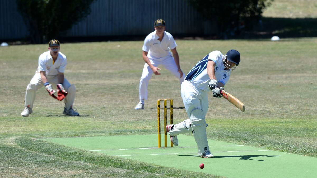 TOP KNOCK: Zac Poole top-scored with 58 for Sedgwick against United. Picture: JIM ALDERSEY