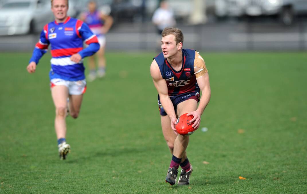 EXPLOSIVE: Sandhurst's Mitch Dole will be one of the players to watch at the QEO on Saturday afternoon.