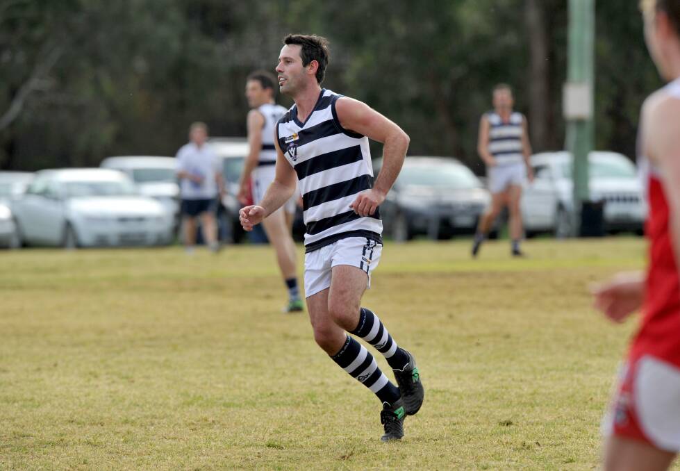 CONTROVERSY: Alan Didak playing for YCW last Saturday. Picture: JODIE DONNELLAN