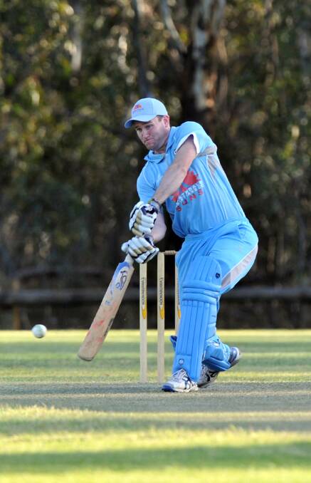 BATSMAN WHO NOW BOWLS A BIT: Strathdale-Maristians' Ben DeAraugo has made scores of 81, 47, 96 and 67 in his past four games.