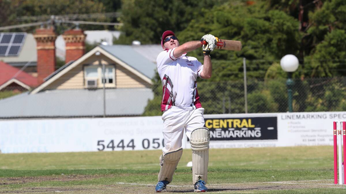 Bryan Coghlan hits out in last year's Robyn Hookes Shield match.