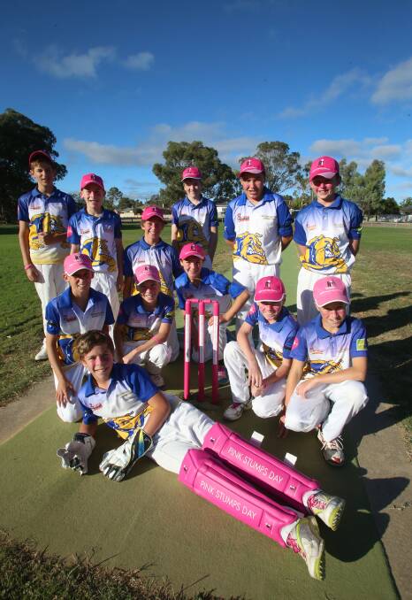 Golden Square supports Pink Stumps Day.