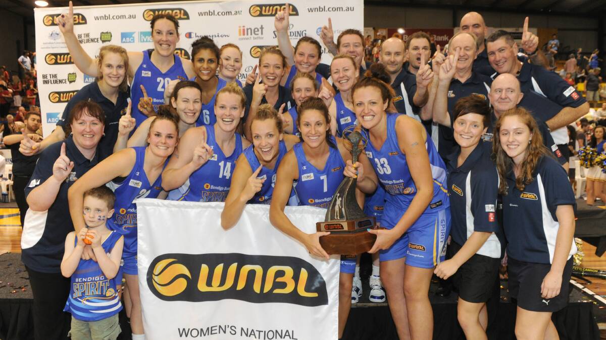 The Spirit winning the WNBL title in March was Westy's sports story of the year.