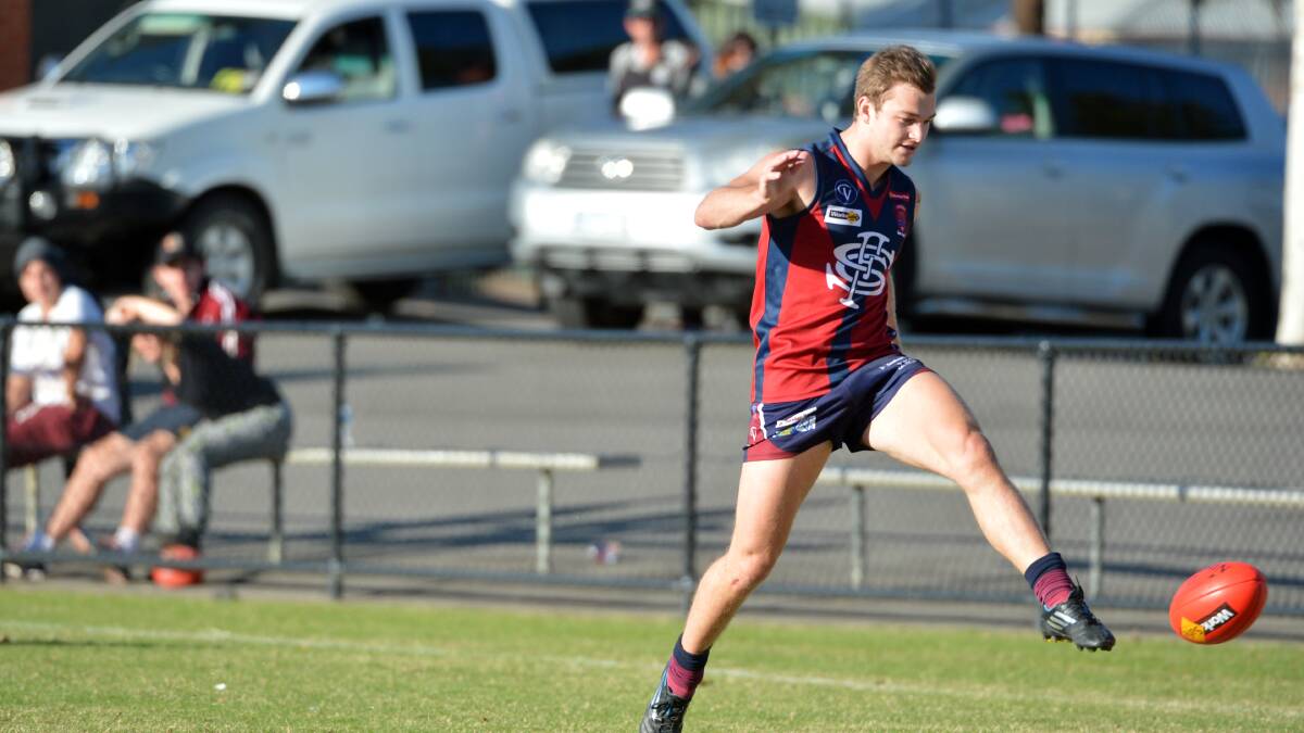 DRAGONS ON FIRE: Mitch Dole’s 13 goals during May helped Sandhurst to another undefeated month.