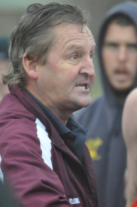 BACK AT THE HELM: Shane Robertson is returning to coach Castlemaine. Picture: SEYMOUR TELEGRAPH