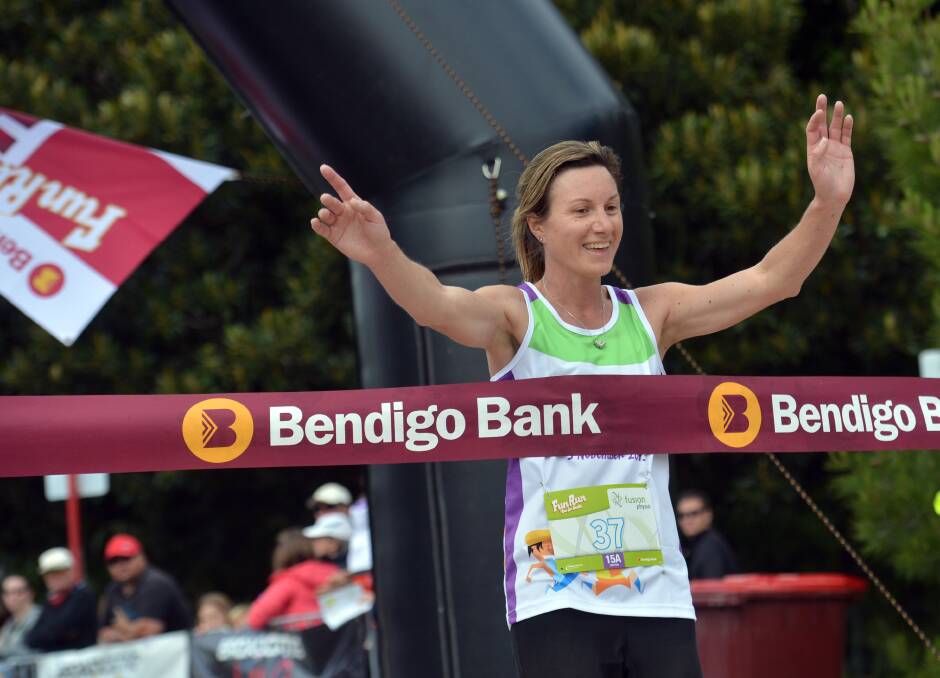 Bendigo Bank Fun Run: 2013 finishing times