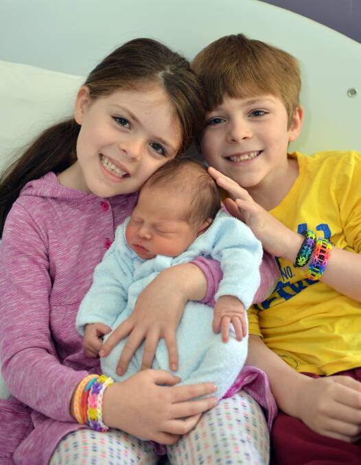 Archer Tomas Shanahan are the names chosen by proud parents Cecile and Matt Shanahan, of Maiden Gully. Archer was born on April 14 at Bendigo Health. A brother for William, 8, and Zoe, 6.