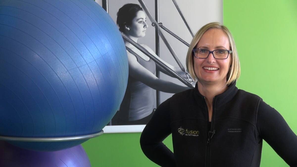 Fusion Physiotherapy exercise physiologist Jane McCaig.