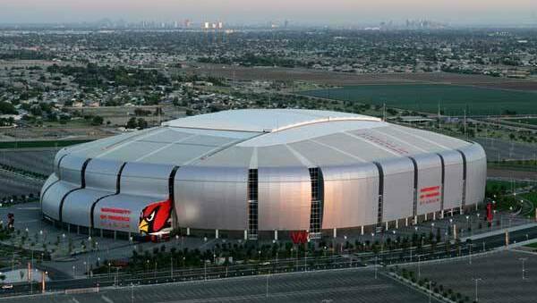University of Phoenix Stadium in Glendalein, Arizona.