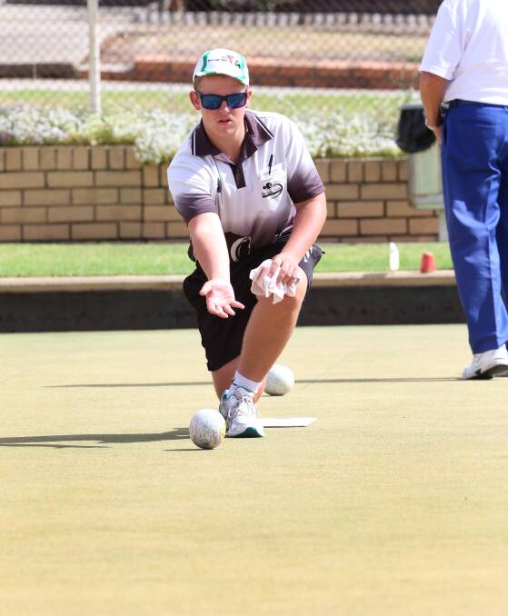 Day two of Country Week Bowls in Bendigo at Eaglehawk Bowling Club.
Todd Trewarne. Picture: PETER WEAVING