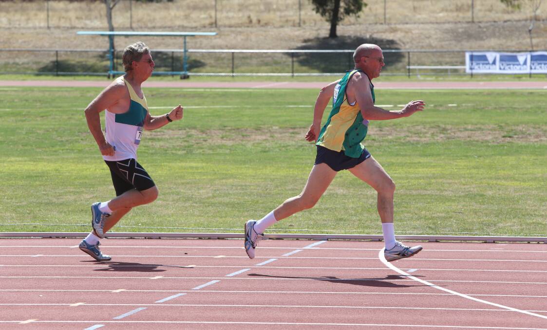 Athletes competing in the pentathlon. Picture: PETER WEAVING