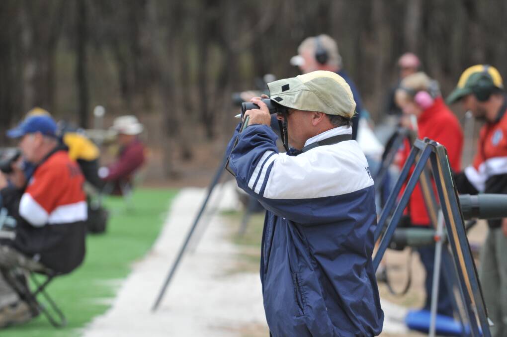 The Rifle State Championships. Geoff Grenfell. Picture: JODIE DONNELLAN 
