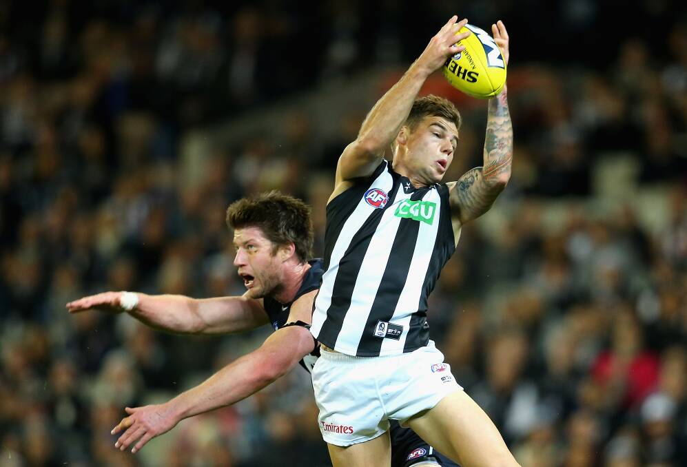 EXCITING: Collingwood's Jamie Elliott could be among the AFL stars playing in Bendigo next year. Picture: GETTY