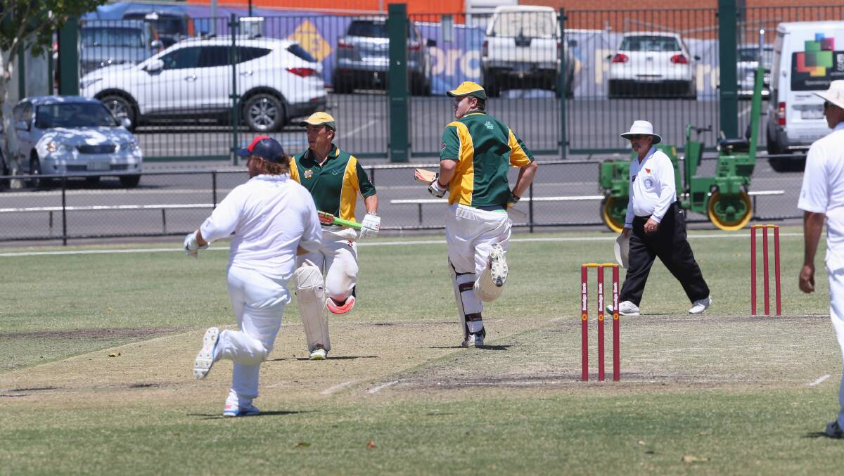 Division one clash between Murray Valley (Batting) and Northern Districts (fielding).
Picture: PETER WEAVING