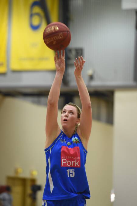 DANDENONG BOUND: Sara Blicavs will play with the Dandenong Rangers in the upcoming WNBL season. Picture: JIM ALDERSEY