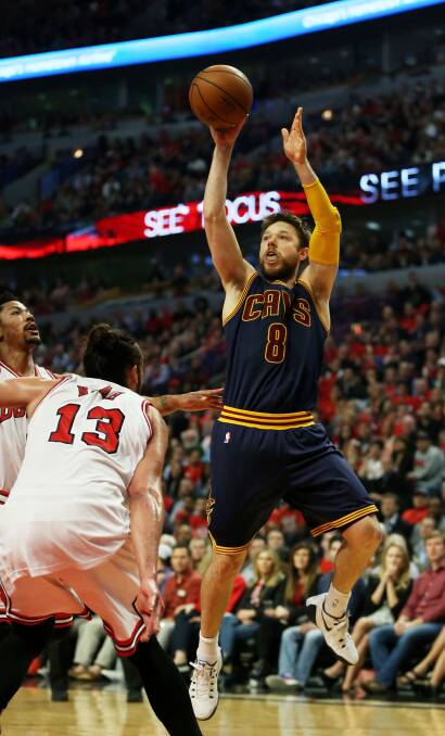 MATCH-WINNER: Maryborough’s Matthew Dellavedova scored 19 points in Cleveland’s NBA win against Chicago on Friday. Picture: GETTY IMAGES