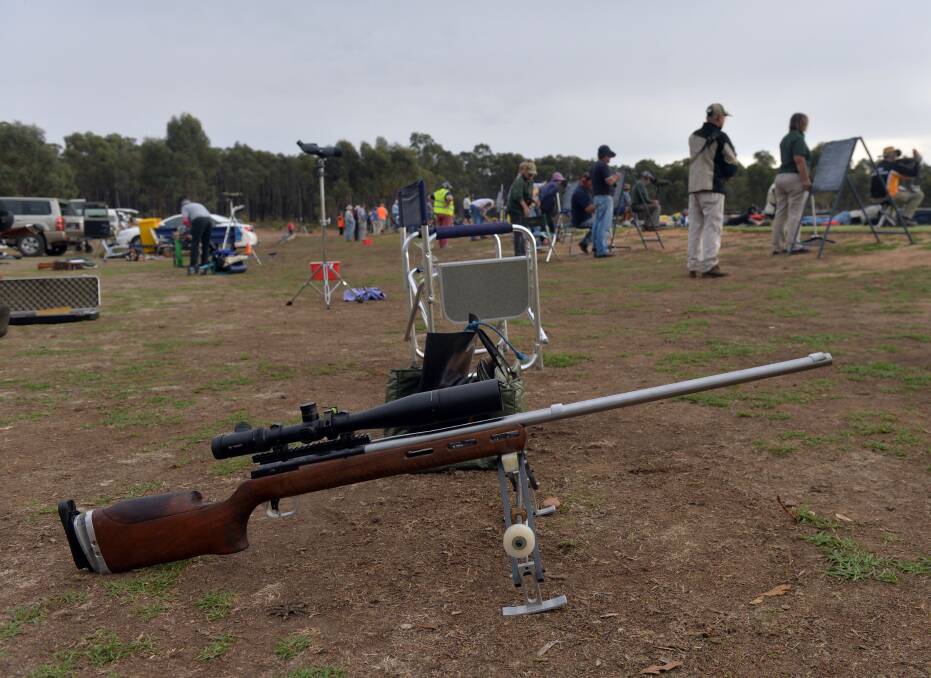 State Rifle Championships at Wellsford Range. Picture: BRENDAN McCARTHY