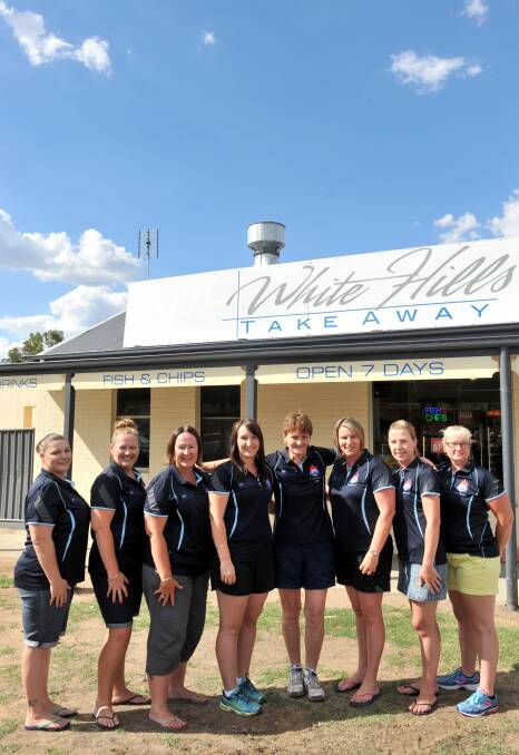 HELP: Members of the Northern Flames netball committee. Picture: JODIE DONNELLAN