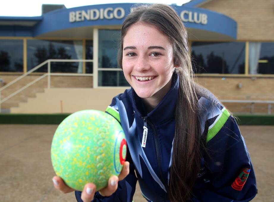 ON A ROLL: Bendigo girl Amelia Bruggy has scored an historic victory.