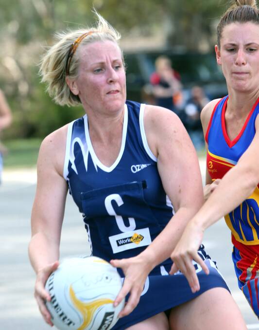 Christie Griffiths. Marong v YCW. Picture: GLENN DANIELS