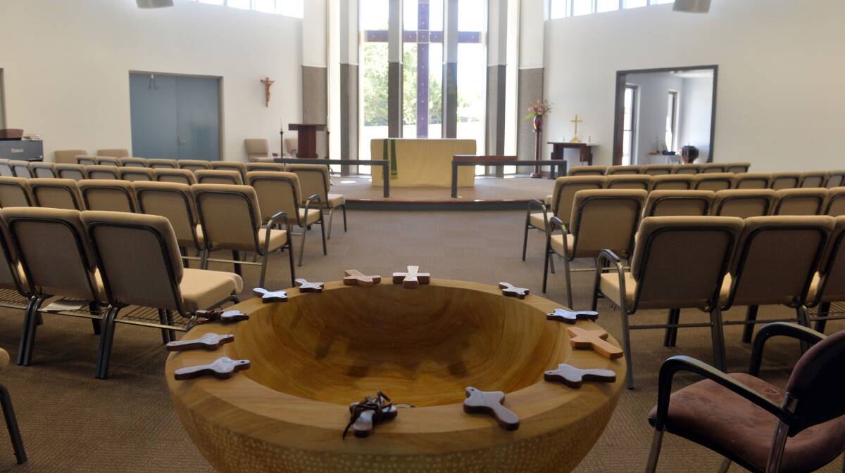 FINISHED: The new St Mary's Anglican Church in Kangaroo Flat will hold its first mass at 7pm on Friday February 14.
