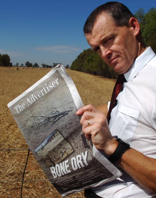 Eugene Duffy when he worked at the Bendigo Advertiser in 2007.