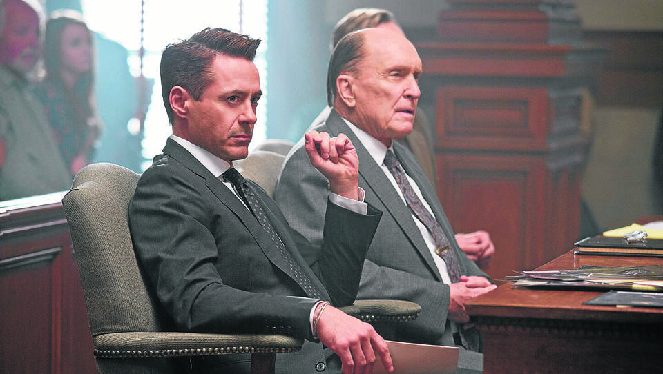 obert Downey Jr and Robert Duvall give strong performances in The Judge.
