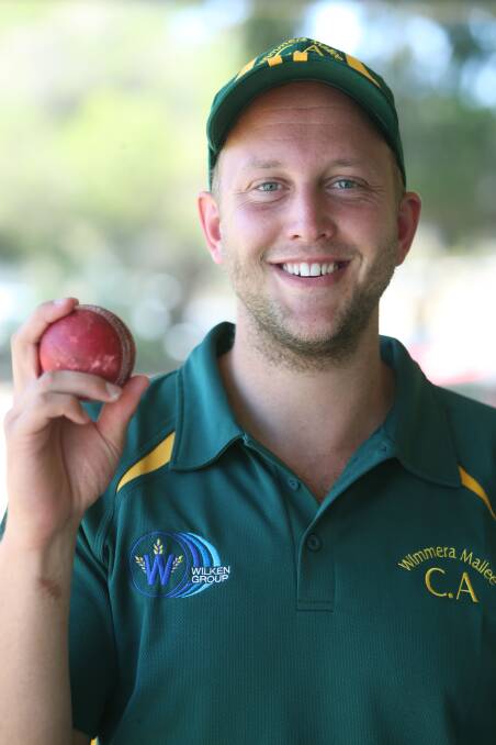 Country Cricket Week action at North Bendigo,Wimmera Mallee (batting) v Benella.
7 wickets for Andrew Wright.

Picture: PETER WEAVING
