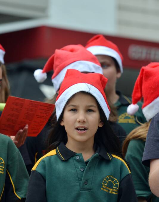 SING: Kennington Primary students.