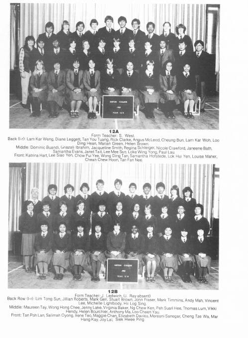 1993 Girton College year 12. Are you from the Girton class of 1983, 1984 or 1985? There will be a 30-year reunion lunch on Saturday, May 16, at Wine Bank on View. Book at www.trybooking.com.au/129164 or contact Alex Fisher on 4408 5985 or oga@girton.vic.edu.au