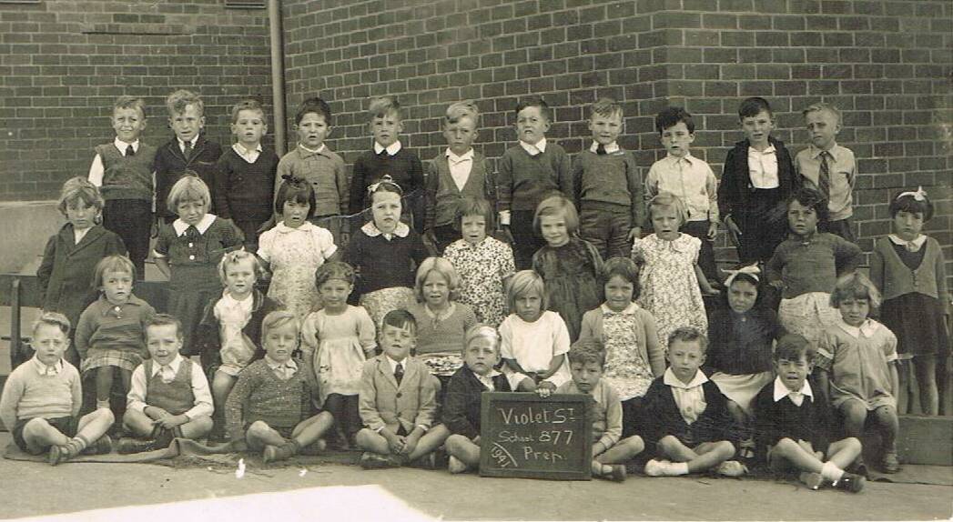 1941 Violet Street School prep class.