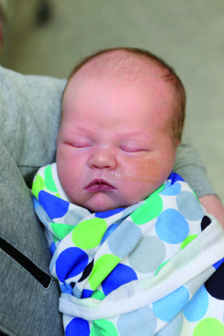 Stanley James Gilliland are the names chosen by Rebecca Martin and Matthew Gilliland, of Epsom. Stanley was born on October 1 at Bendigo Health.
