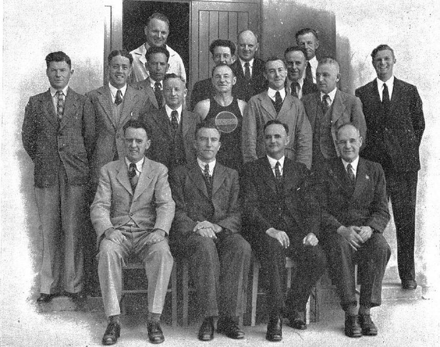 1948 This photo is from the 75th Anniversary magazine of the Bendigo School of Mines and Industries. Pictured are the junior school staff.