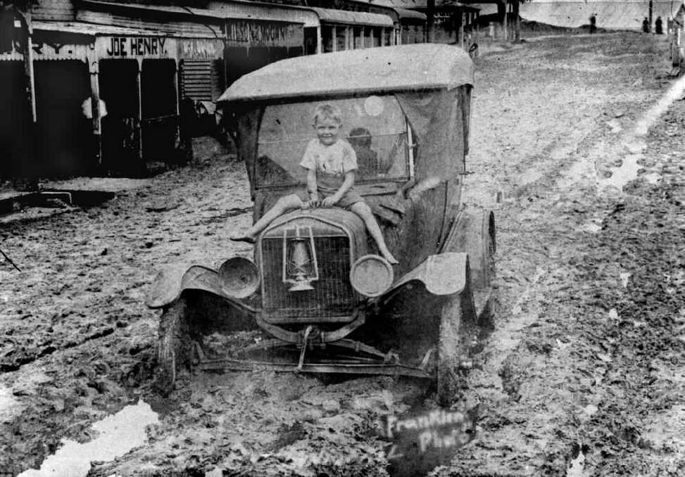 As this young boy takes an unusual seat, his ride becomes stuck in the mud. No information was submitted with this photograph; if you have any information, please email addynews@fairfaxmedia.com.au

If you have any old photos we would love to see them. Email us at addynews@fairfaxmedia.com.au or come in to the office at 47-51 Queen Street, Bendigo.