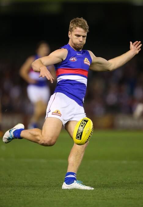SIZZLING FORM: Western Bulldogs forward Jake Stringer. Picture: GETTY