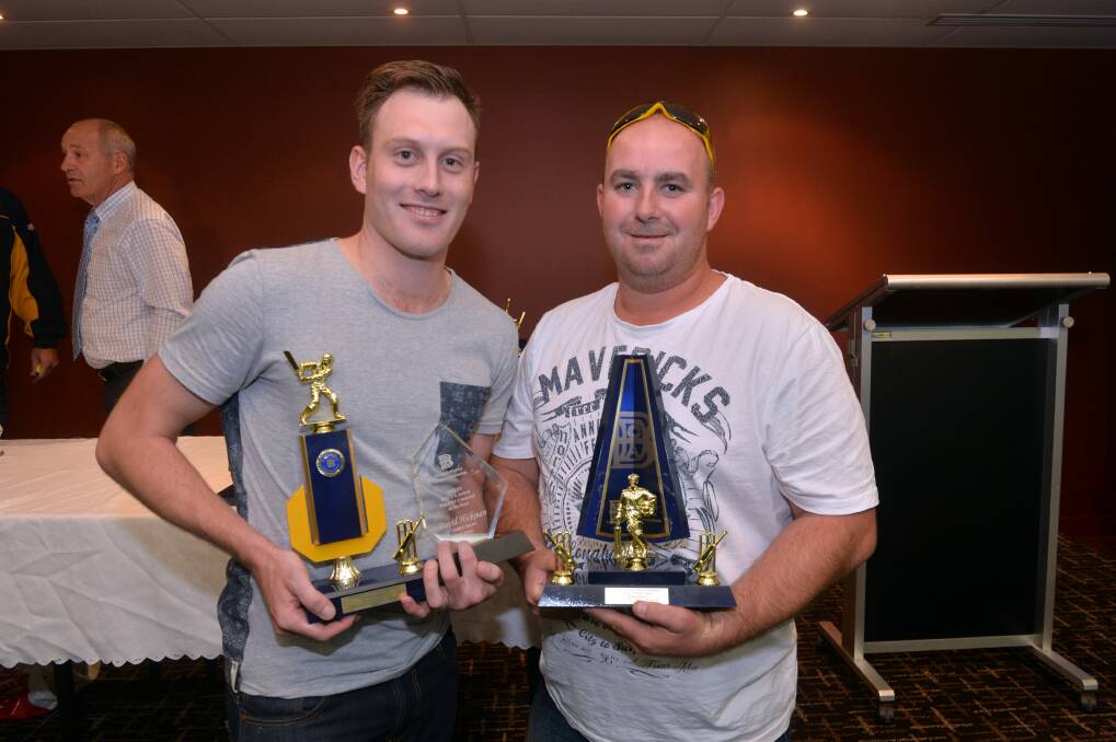 Third XI awards: David Hickman and Geoffrey West.