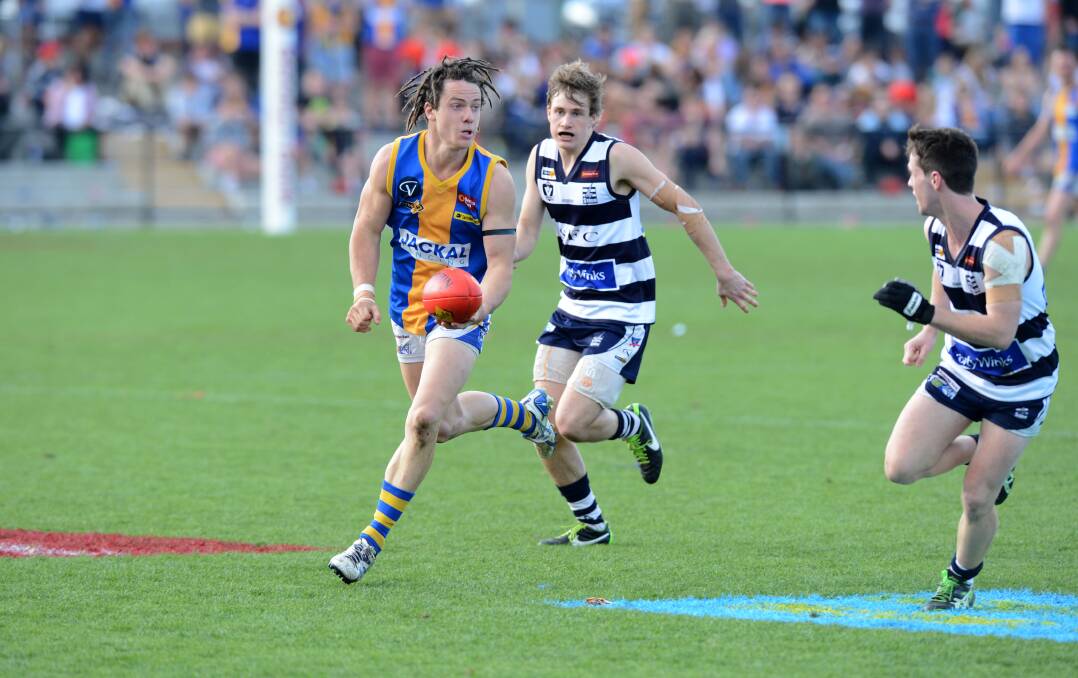 SKIPPER: Jack Geary will captain the BFNL against Gippsland at the QEO on Saturday. Picture: PETER WEAVING